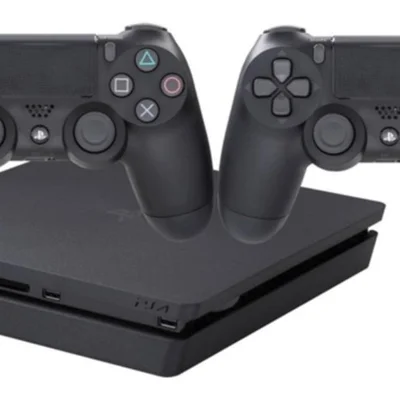 Sony Playstation 4 Slim 1TB Extra Dualshock 4 Controller Cor  Preto Onyx