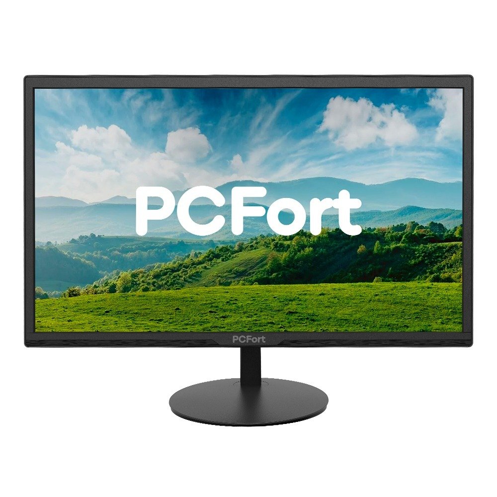 Monitor PCFort 20 Polegadas LED, Widescreen, 75hz, HD + 1600x900, HDMI, VGA, Vesa, Ajuste De Inclinação