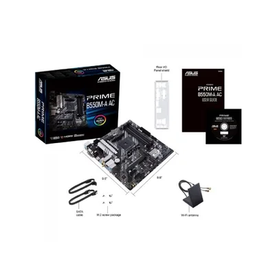 Placa Mãe Asus Prime B550m-a Ac Socket Am4 Amd Ddr4