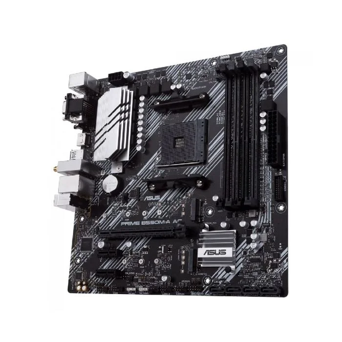 Placa Mãe Asus Prime B550m-a Ac Socket Am4 Amd Ddr4