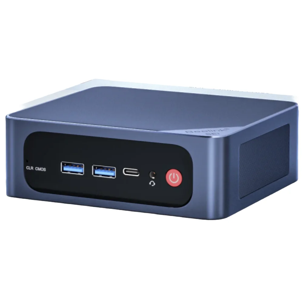 Mini PC Intel Core I5 12450h Sei12 12º Geração WINDOWS 11 Memória 16gb SSD 500gb M.2 Nvme 1x HDMI 1x Display Port Wifi 6.