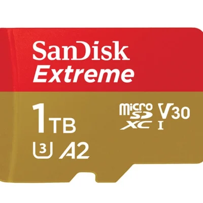 Sandisk Micro Sdxc Extreme U3 190mb/s 4k A2 1TB