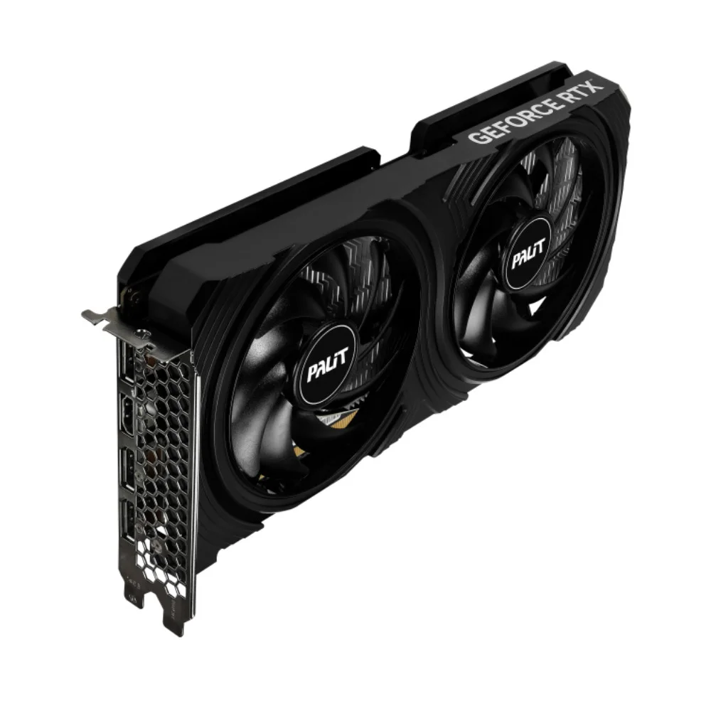 Placa de vídeo RTX 4060 8GB GDDR6 DLSS 3 Ray Tracing 3ª Geração Tensor Cores Palit Infinity 2 Dual Fan Nvidia Geforce - NE64060019P1-1070L 5
