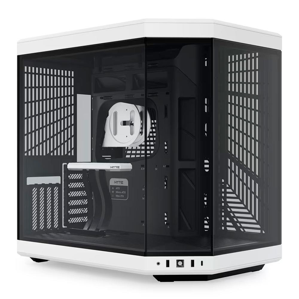 Gabinete Hyte Y70 Branco E Preto Mid Tower Tg 3 WINDOWS - Cs-hyte-y70-bw