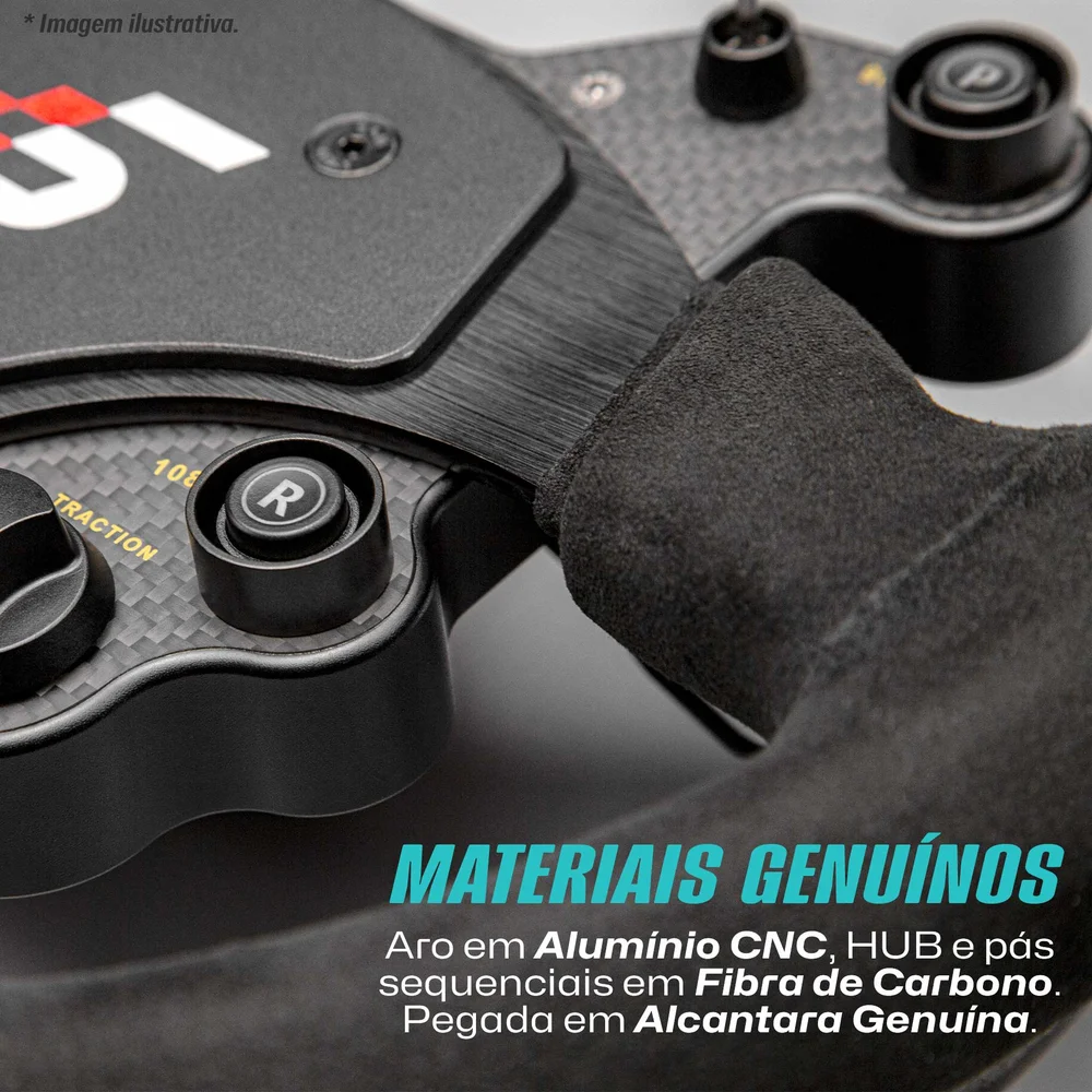 Imagem 3 de 5 do produto Aro Volante Simagic Gt1 Alcantara Extreme Simracing