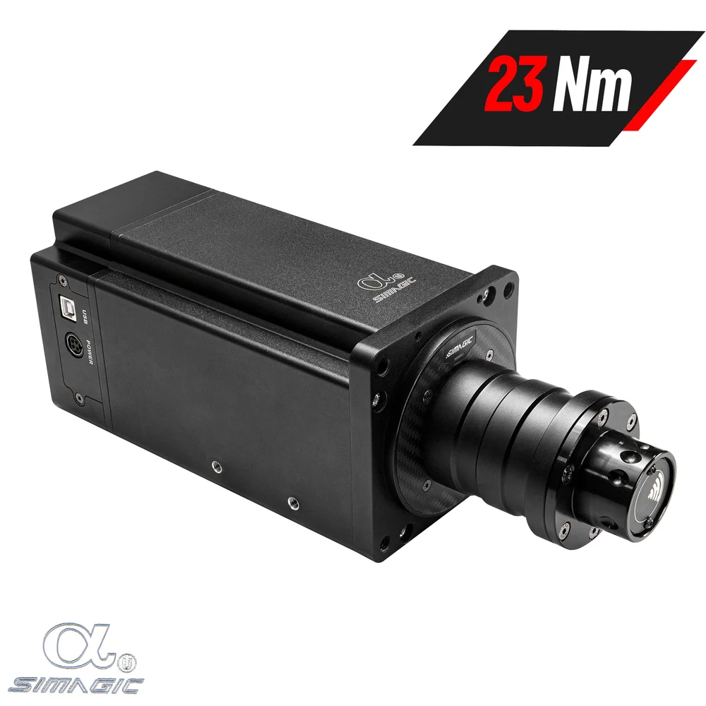 Imagem 3 de 4 do produto Base Volante Simagic Alpha 23nm Simulador Extreme Simracing