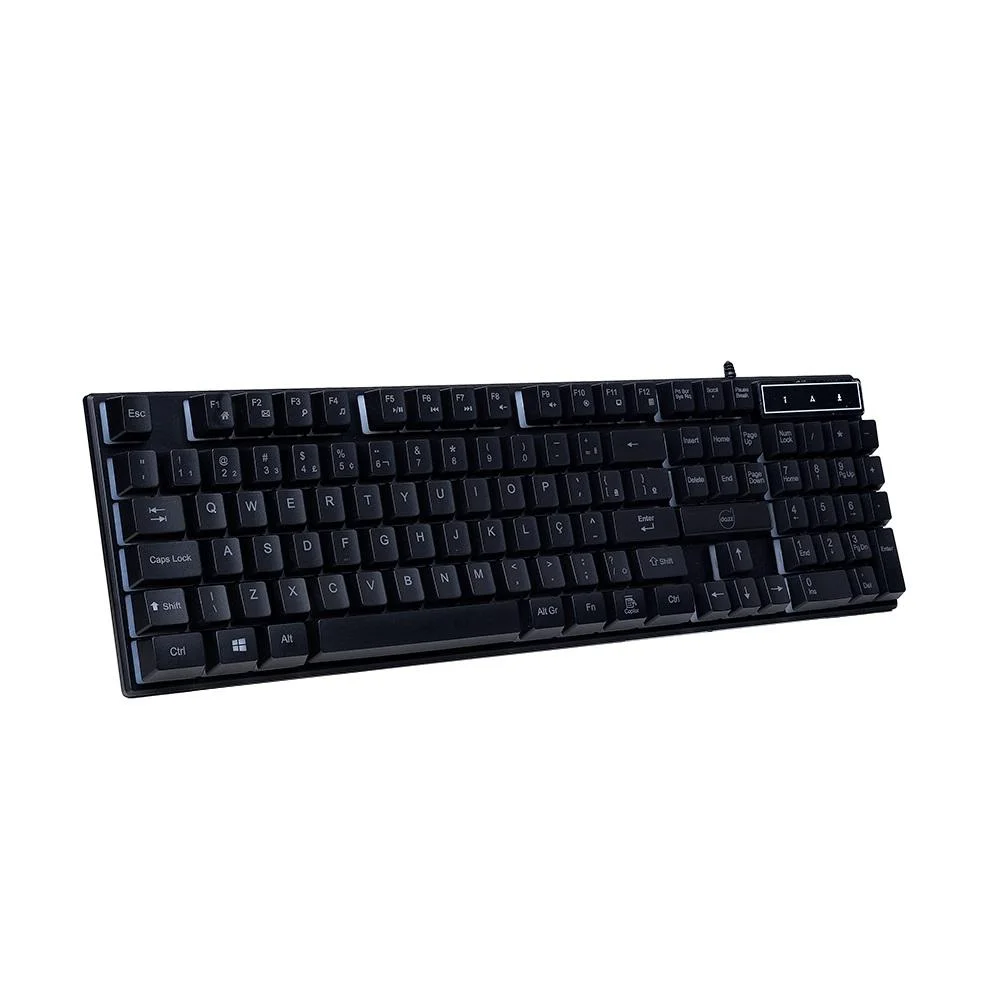 Kit Gamer Dazz Novacore 4 em 1 Teclado Membrana