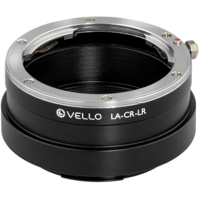Anel Adaptador Vello La-cr-lr (lente Leica R Em Câmera Canon Eos R).