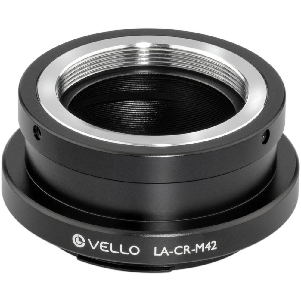 Anel Adaptador Vello La-cr-m42 (lente Com Rosca M42 Em Câmera Canon Rf).