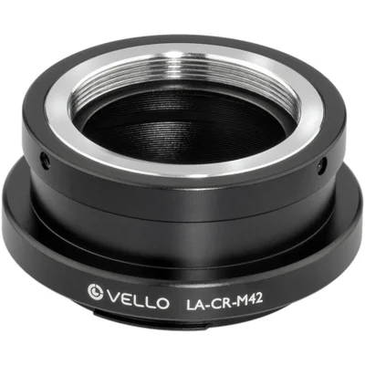 Anel Adaptador Vello La-cr-m42 (lente Com Rosca M42 Em Câmera Canon Rf).