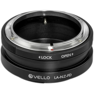 Anel Adaptador Vello La-nz-fd (lente Canon Fd Em Câmera Nikon Z).