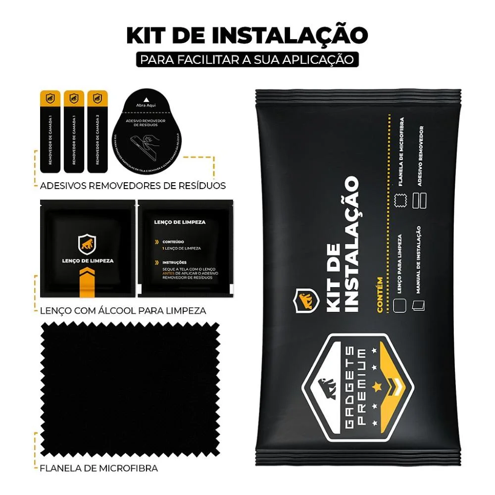 Imagem 2 de 5 do produto Película Para Samsung Galaxy Watch 7 40mm - Hydrogel Hd - Gshield.