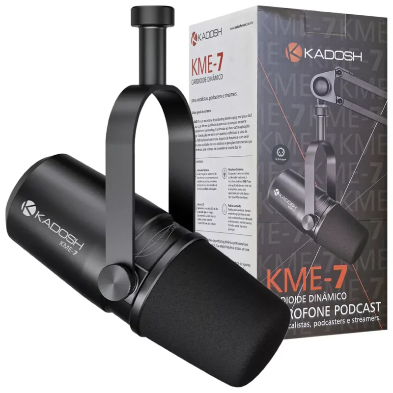 Imagem 3 de 3 do produto Microfone Kadosh Com Fio Kme7.