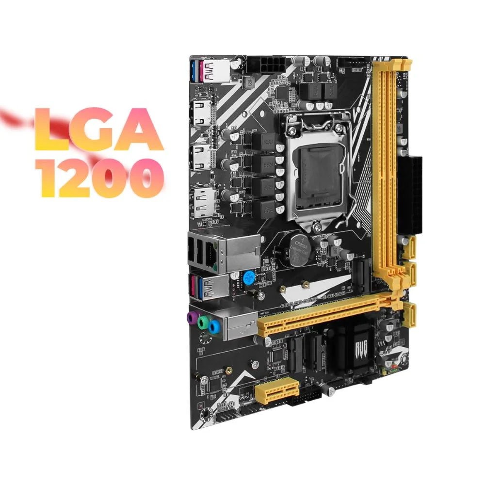 Placa Mãe LGA  1200 H470 Ddr4 Intel 10/11rd Gen I7/i5/i3 HDMI. 8