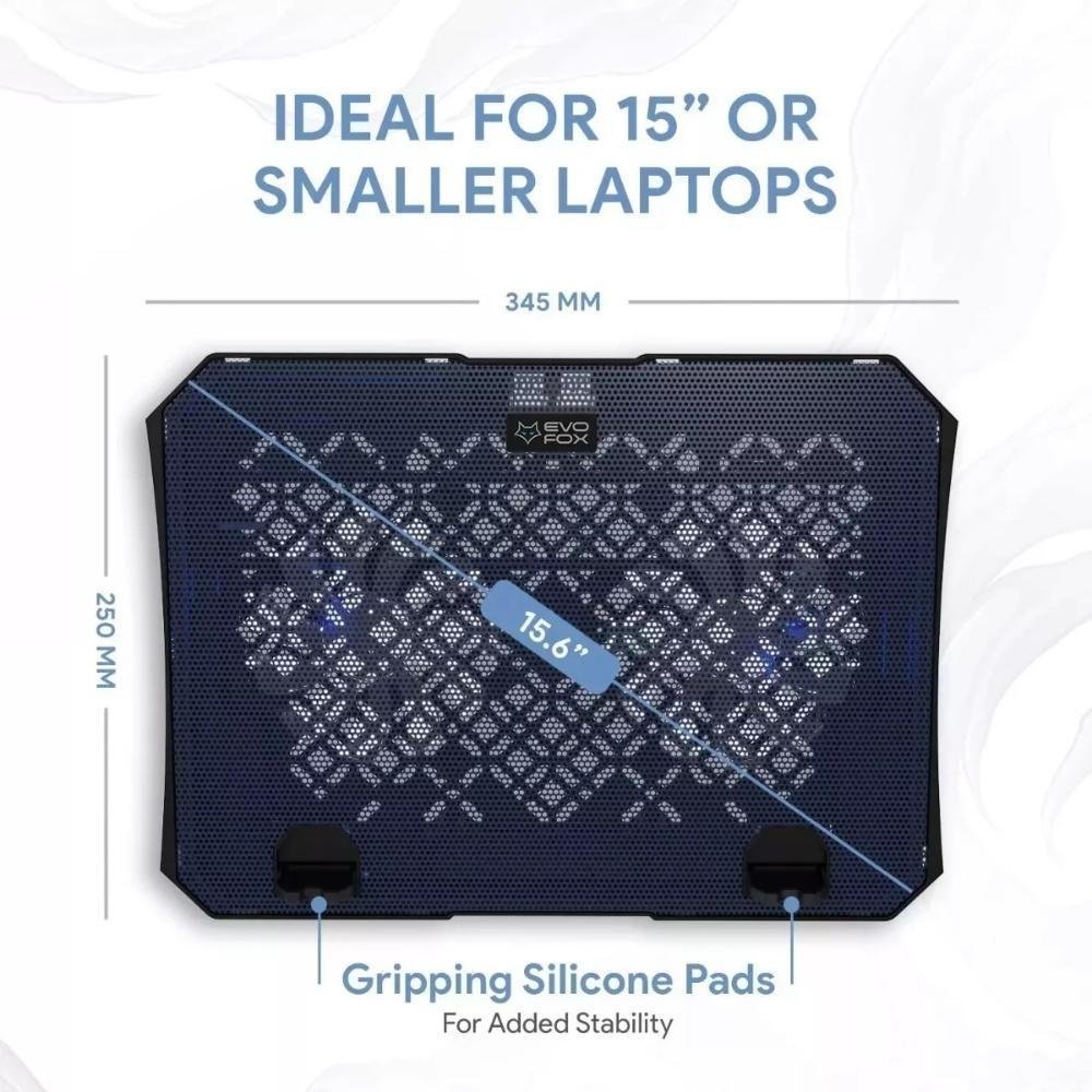 Imagem 2 de 5 do produto Base Suporte Notebook Com Ventilação Ângulo Regulável Até 15,6 "