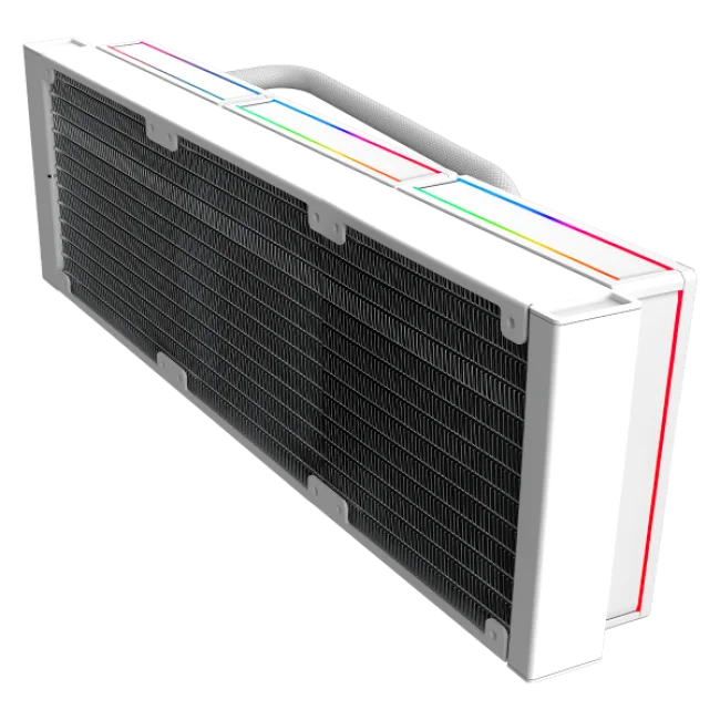 Water Cooler PCyes Vision 360mm White Ghost - Tela Lcd 2,1". 5