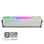 Memoria Gamer PCyes Udimm 8GB Ddr4 3200mhz White Com RGB