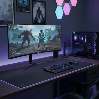 34になります。 Monitor Curvo Ultra Wide 34 Polegadas Aitek