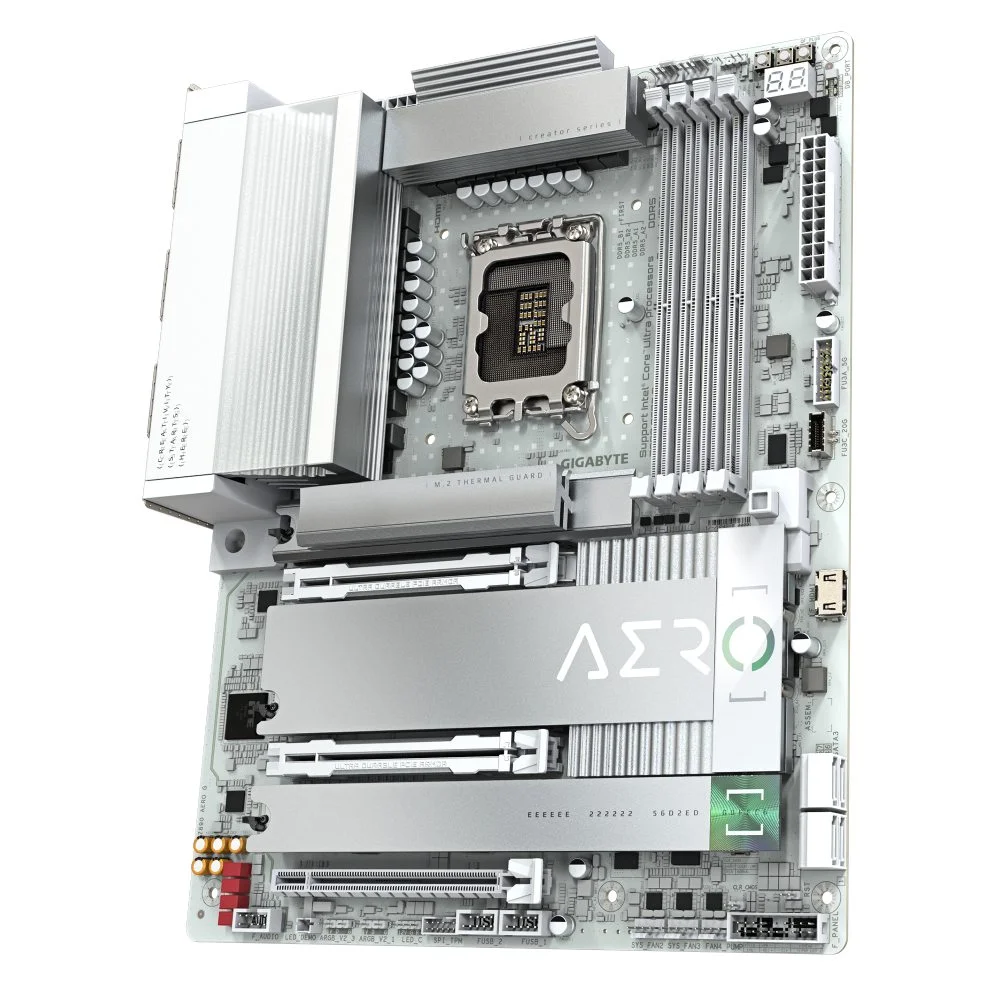 Placa Mãe Gigabyte Z890 Aero G Wifi 7 Intel LGA 1851 4xDDR5 Chipset Z890 Atx. 5