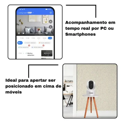 Camera Wifi Inteligente 2mp Tw-9500 Rb . — foto 3