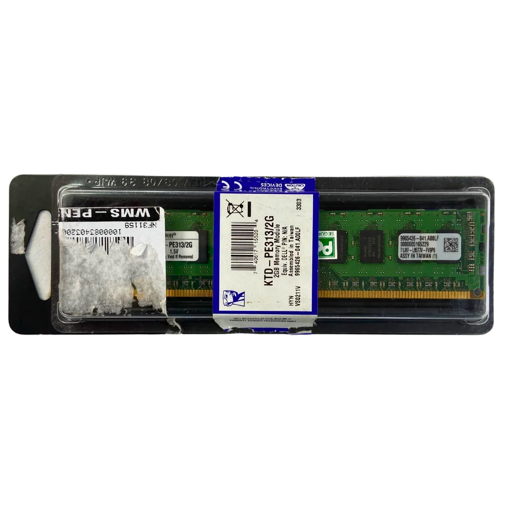 Memória Kingston 2gb Ddr3 1333mhz Servidores Ktd-pe313e/2g