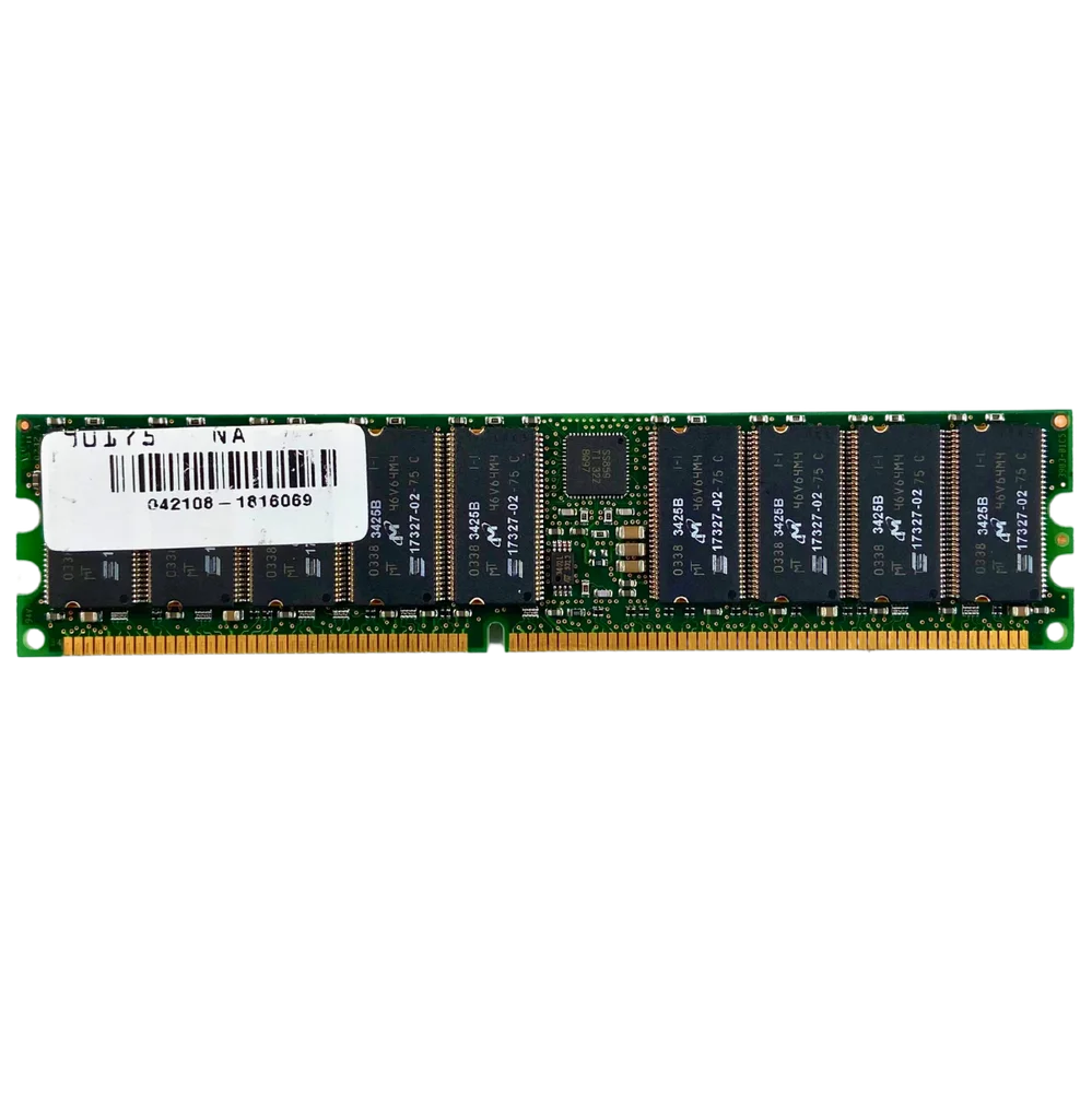 Memória Servidor Nanya 1gb Ddr2 667mhz Ecc Nt1gt72u89d0bd-ac