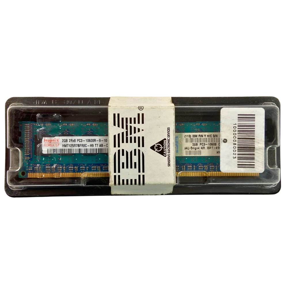 Memória Ibm 2gb Ddr3 Ecc 1333mhz Rdimm - Modelo 49y1433