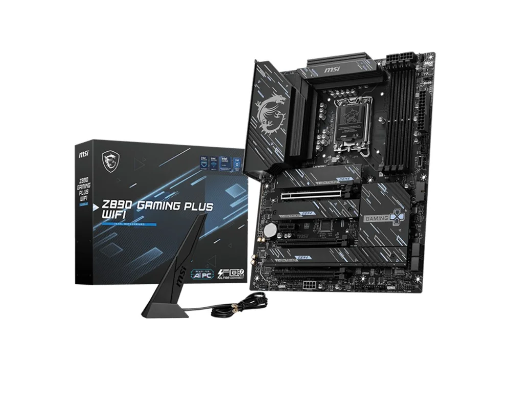 Placa Mãe Msi Z890 Gaming Plus Wifi 7 LGA  1851 4xDDR5