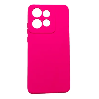 Capa Capinha Compatível Com Motorola Edge 50 Neo Xt2409 Tela 6.4 Silicone Aveludada Premium Cor:pink.