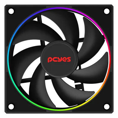 Cooler Fan Para Gabinete Vision Black Vulcan 120mm PCyes.