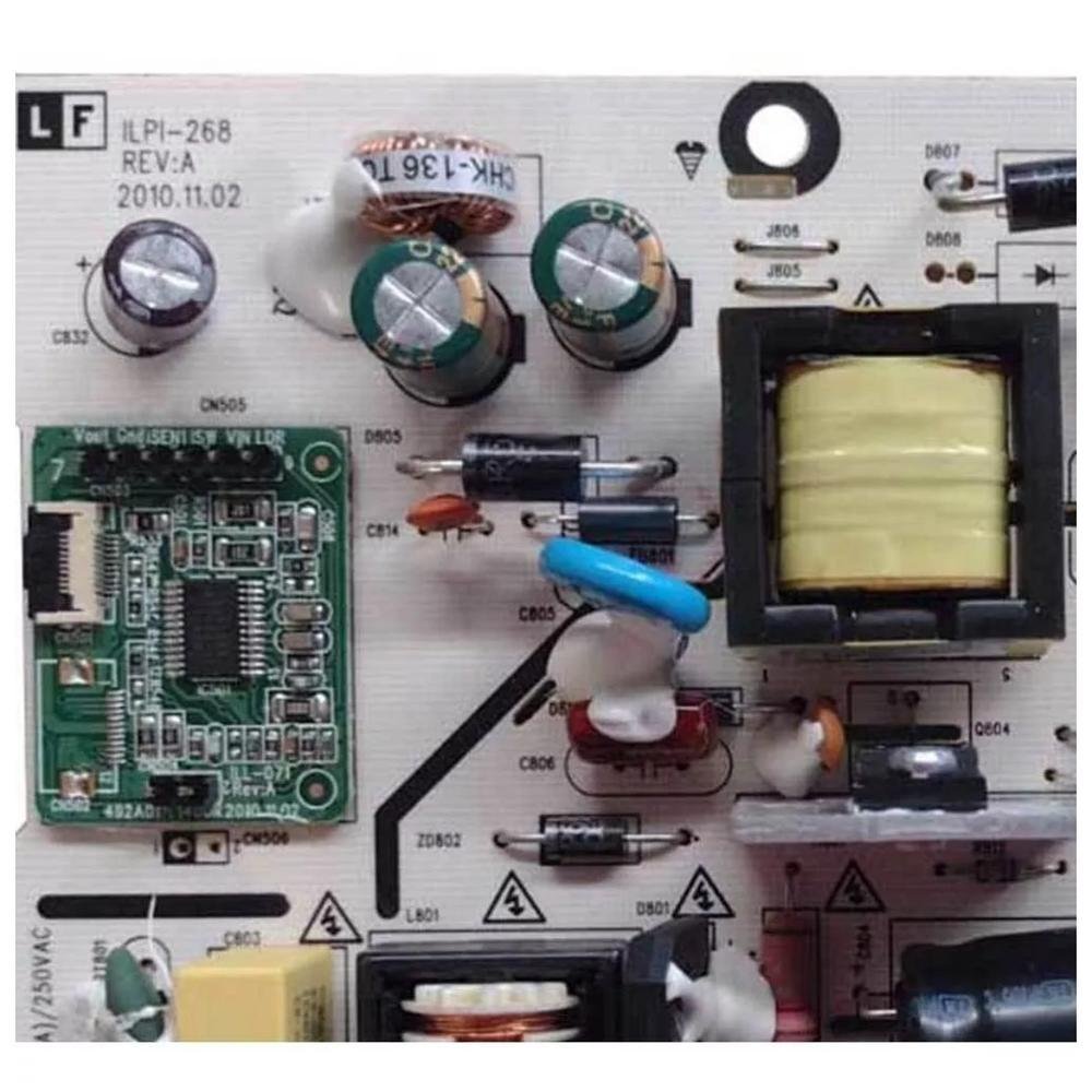 Placa Fonte Monitor Lcd/LED Ilpi-268 Rev:a 492a01e1400p Placa Fonte Monitor Lcd/LED Ilpi-268 Rev:a 492a01e1400p