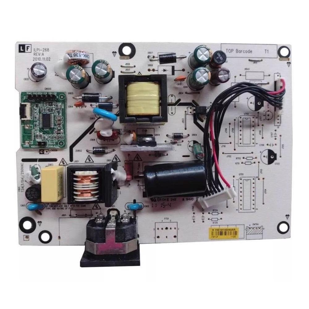 Placa Fonte Monitor Lcd/LED Ilpi-268 Rev:a 492a01e1400p Placa Fonte Monitor Lcd/LED Ilpi-268 Rev:a 492a01e1400p