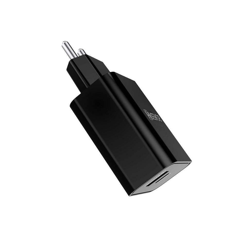 Imagem 3 de 5 do produto Carregador De Tomada Usb E Usb-c Para Câmeras De Ação - Hrebos Cor:preto