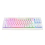 Teclado Mecânico Gamer Redragon Dark Avenger, RGB, Switch Blue, Abnt2, Tkl, Rosa E Branco - Rosa - Unissex - Único.