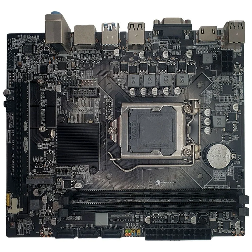 Kit Placa Me H110 Com Cooler 1151 Processador