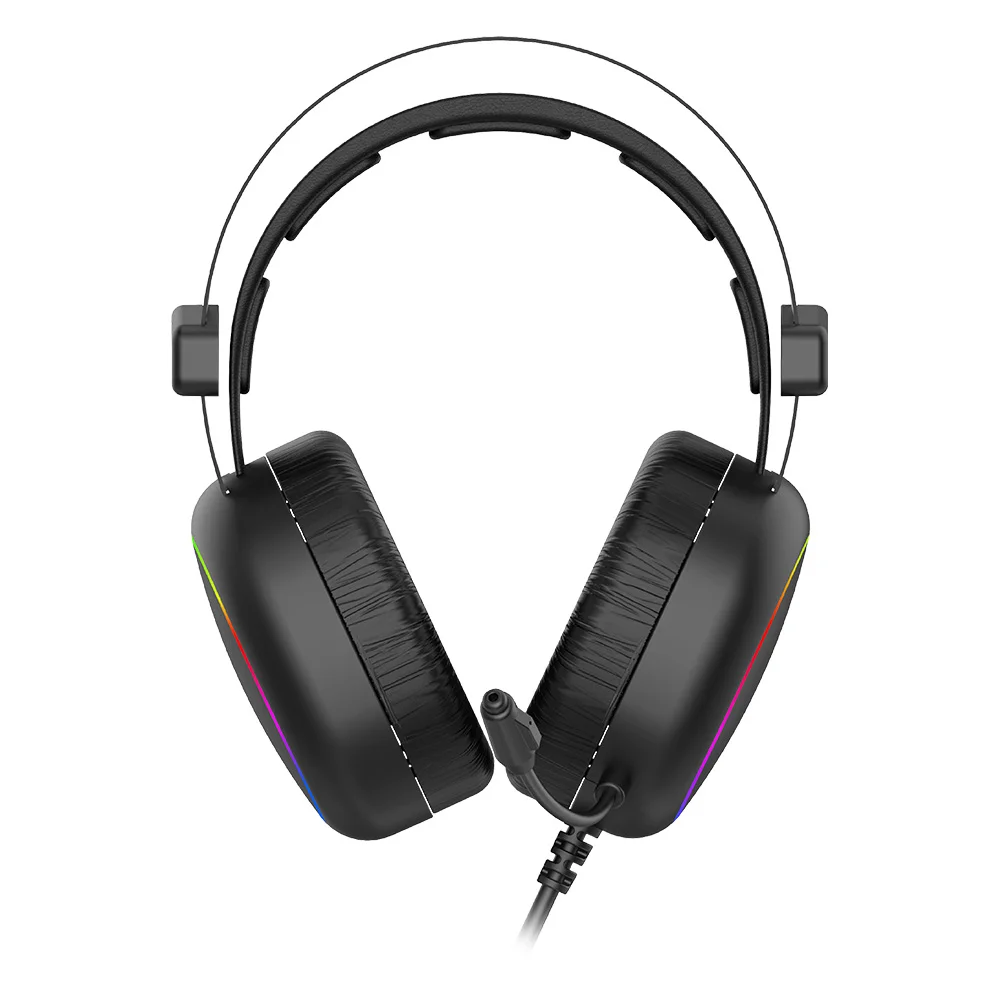 Imagem 3 de 4 do produto Headset Gamer Neologic NGX Dark, RGB, Drivers de 50mm, USB, Preto -  Ngxdark