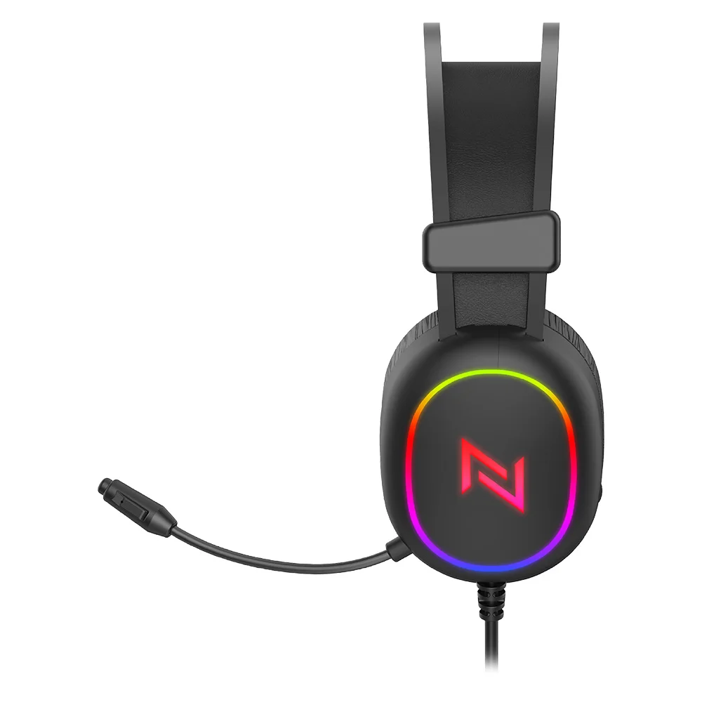 Imagem 4 de 4 do produto Headset Gamer Neologic NGX Dark, RGB, Drivers de 50mm, USB, Preto -  Ngxdark