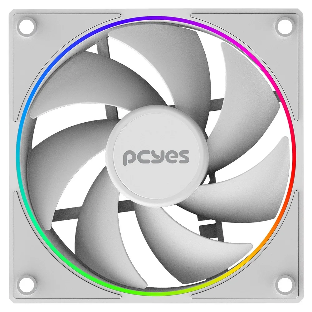 Cooler Fan Para Gabinete Vision White Ghost 120mm PCyes - Fvwg120. 4