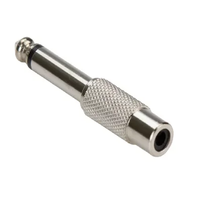 Adaptadores P10 Mono X Jack Rca Metal 5PÇ.
