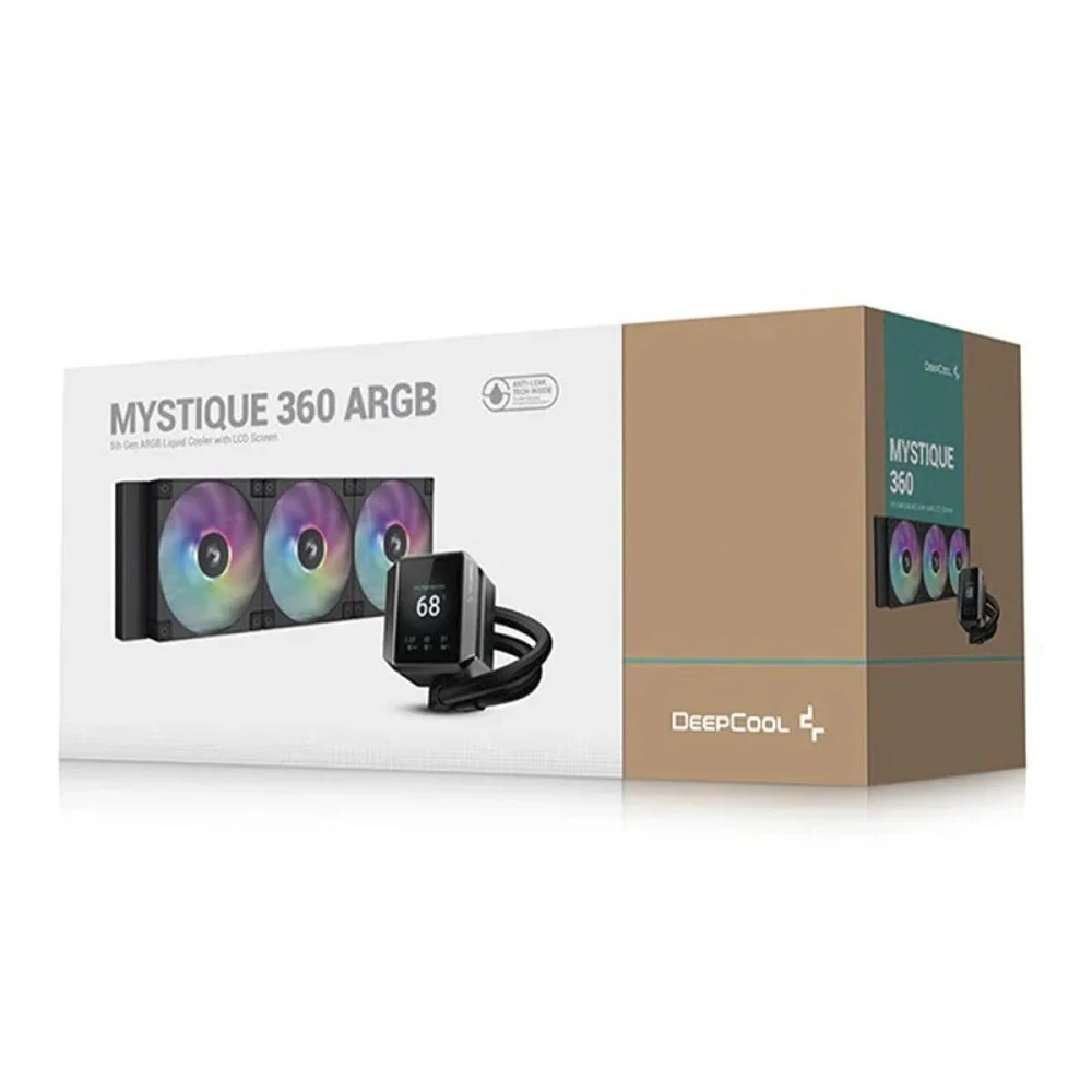 Imagem 2 de 5 do produto Water Cooler Deepcool Mystique 360 ARGB, 360mm, Display Lcd, Intel-amd, Black, R-lx750-bkadsnc-g-1