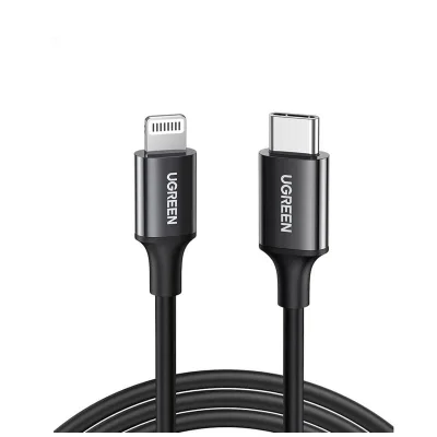 Cabo Usbc Para Lightning 1.0m Us171 Preto  Ugreen
