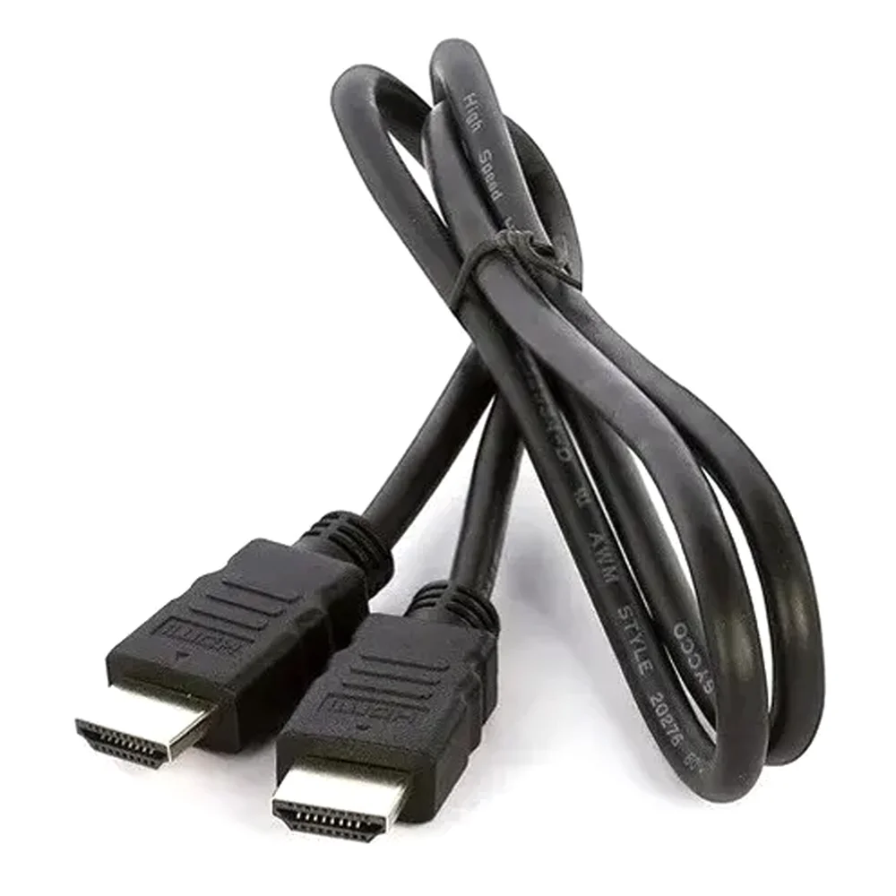Imagem 2 de 2 do produto Kit Adaptador HDMI Para Colocar Celular Na Tv + Cabo HDMI 1 Metro Mhl V8 Micro Usb.