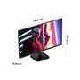 Monitor Gamer Aoc 21,5” Full Hd 100hz 1ms Widescreen Preto - 22b35hm2