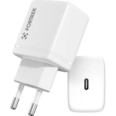 Carregador Universal, Usb-c, 20w, Pd, Fortrek - Fk 131b.