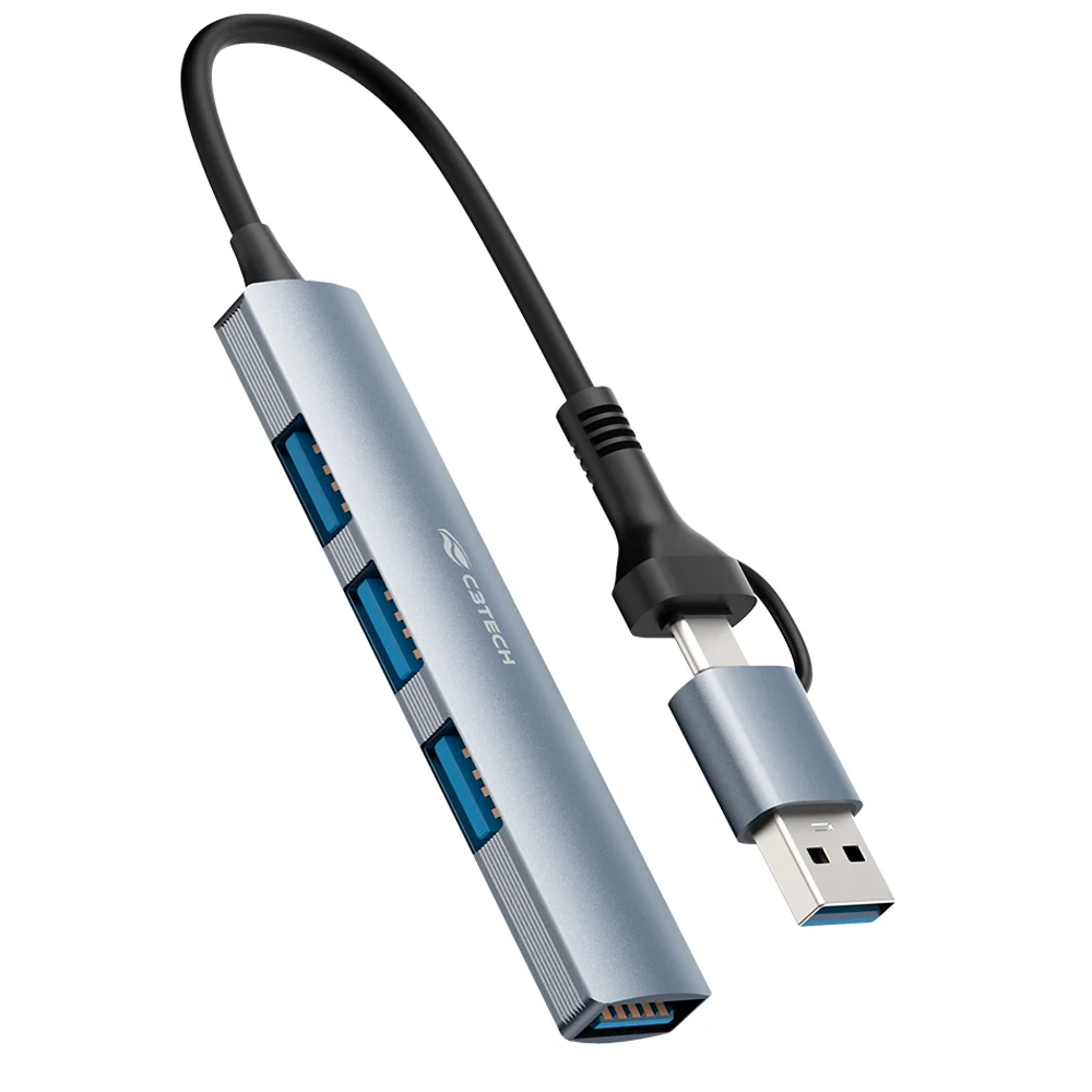 Imagem 5 de 5 do produto Hub Usb-c 3.0 4 Portas C3tech - Hu-c500gy