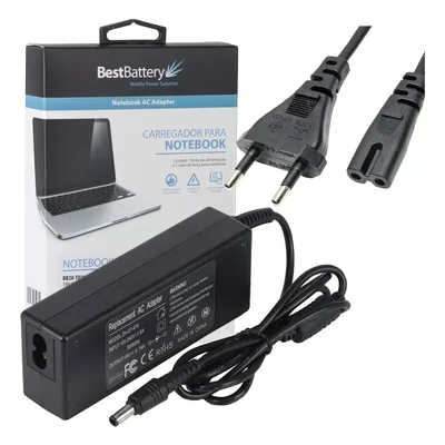 Fonte Para Notebook Samsung 19v 4.74a 90w 5,5*3,0mm Np350xaa.