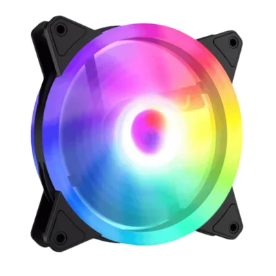 Cooler Fan LED 120mm RGB Ventoinha PC Gamer Super Silencioso