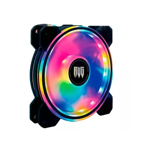 Cooler Fan LED 120mm RGB Ventoinha PC Gamer Super Silencioso 6
