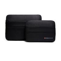 características:marca: krossmodelo: ke-slv14especificações:- cor: preto- compartimentos externos: 1 frontal- material: poliéster 600d + recheio de esp