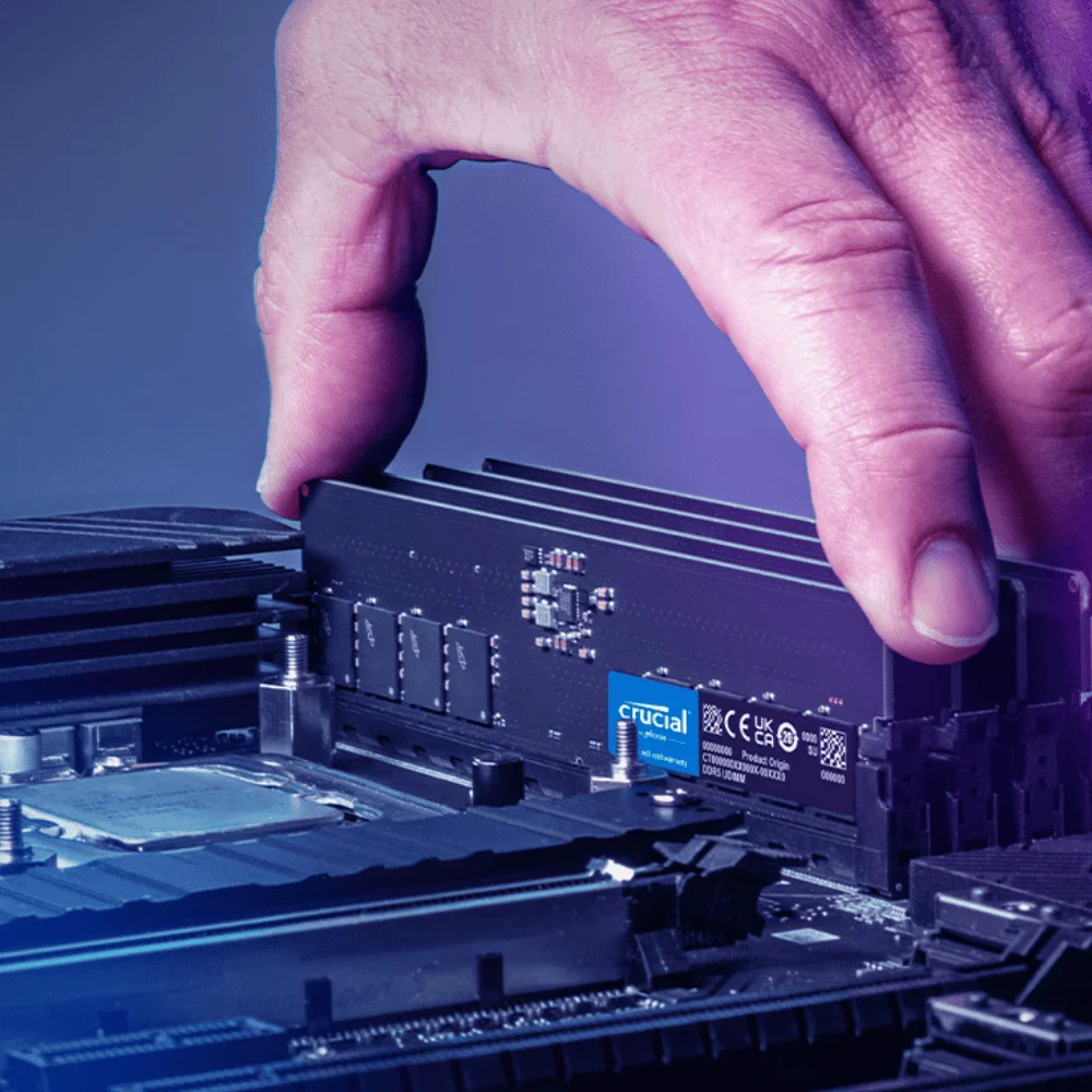 crucial DDR5 32GB メモリ 新品未開封 KaBuM Aperte o K e evolua em Tecnologia e Games